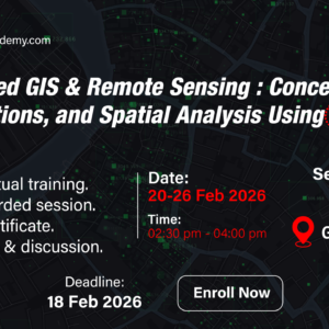 Applied GIS & Remote Sensing : Concepts, Applications, and Spatial Analysis Using ArcGIS