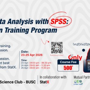 Applied Data Analysis with SPSS: A Hands-On Training Program || Batch Id: 032026