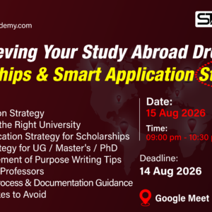 Achieving Your Study Abroad Dream: Scholarships & Smart Application Strategies
