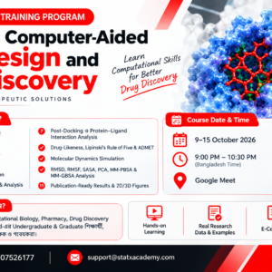 Advanced Computer-Aided Drug Design and Drug Discovery || Batch Id: 102026
