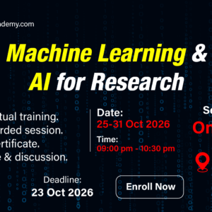 Machine Learning & AI for Research || Batch Id: 102026