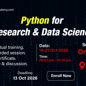 Python for Research & Data Science || Batch Id: 102026